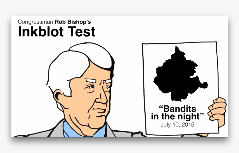 Bishop-inkblot - Marijuana Ads, transparent png download