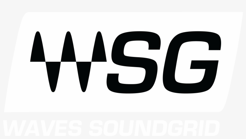 Download Waves Soundgrid White Logo - Graphics, transparent png download