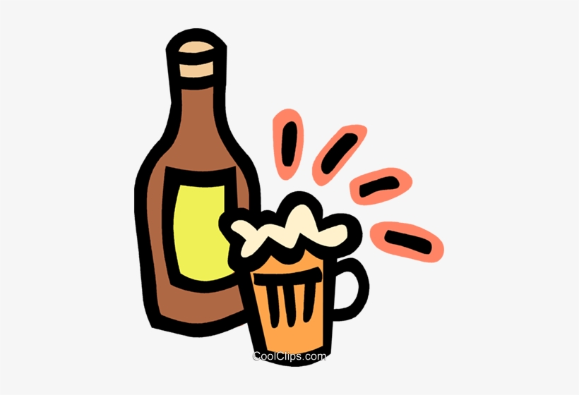 Beer Bottle And Mug Of Beer Royalty Free Vector Clip - Beer, transparent png download