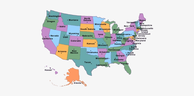 Download Philadelphia On The United States Map - HD Transparent PNG