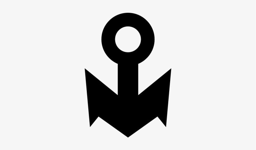 Boat Anchor Vector - Anchor, transparent png download