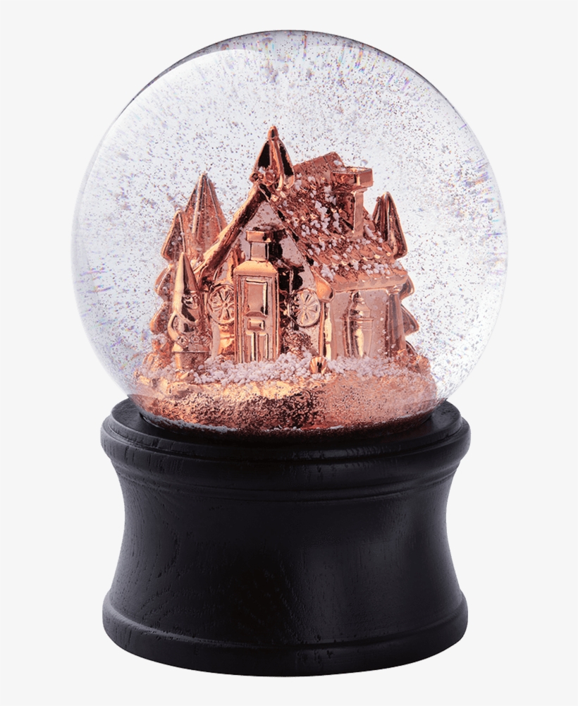 Copper Snow Globe - Snow Globe, transparent png download