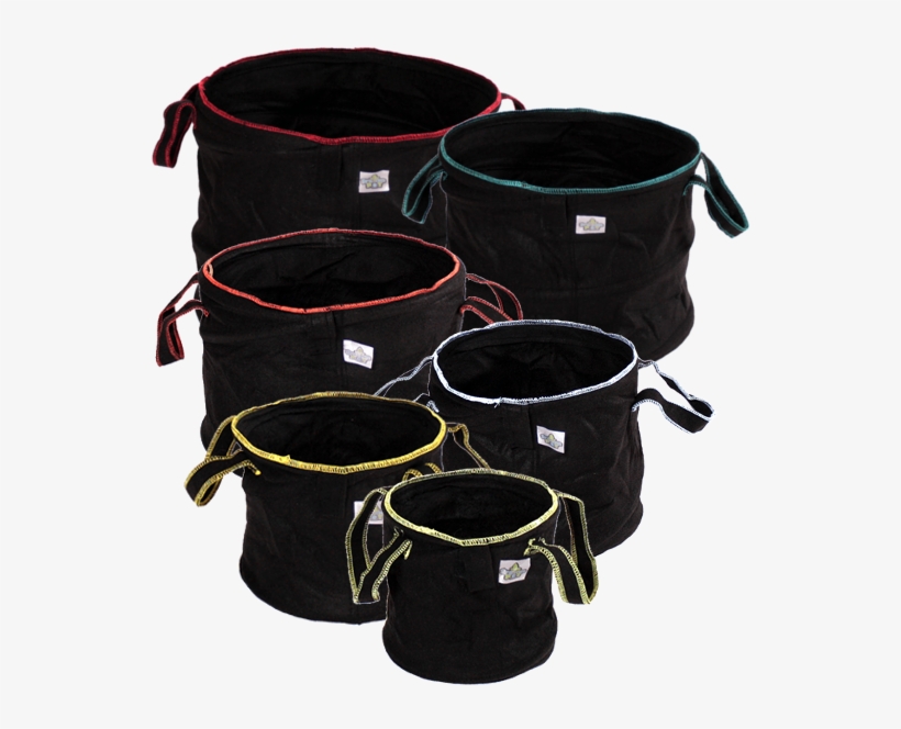 Classic Spring Pots Fabric Pots From 1 To 15 Gallons - Spring Pot, 5 Gal. Fabric Garden Planting Pot, Black, transparent png download