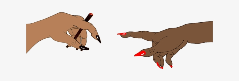 The Creation Of Homegirls - Two Hands Passing Blunt, transparent png download