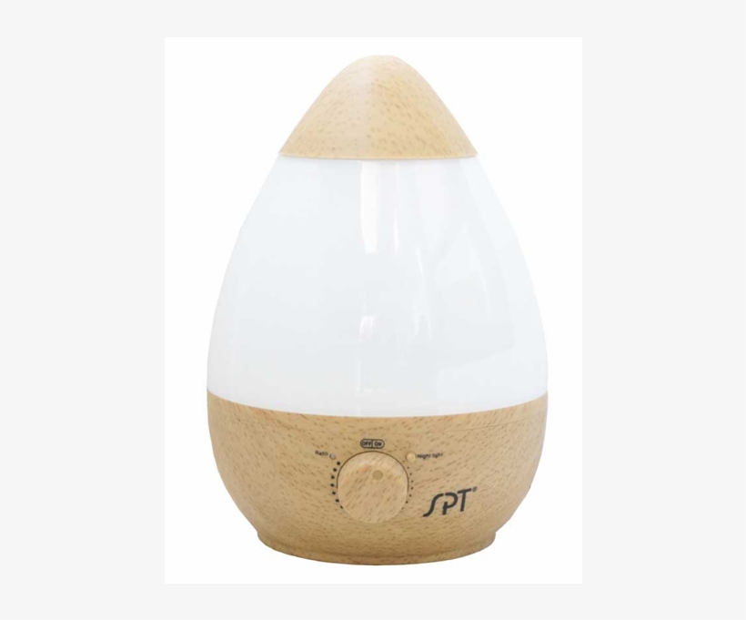 Ultrasonic Humidifier With Fragrance Diffuser - Spt Ultrasonic Wood Grain Humidifier With Fragrance, transparent png download
