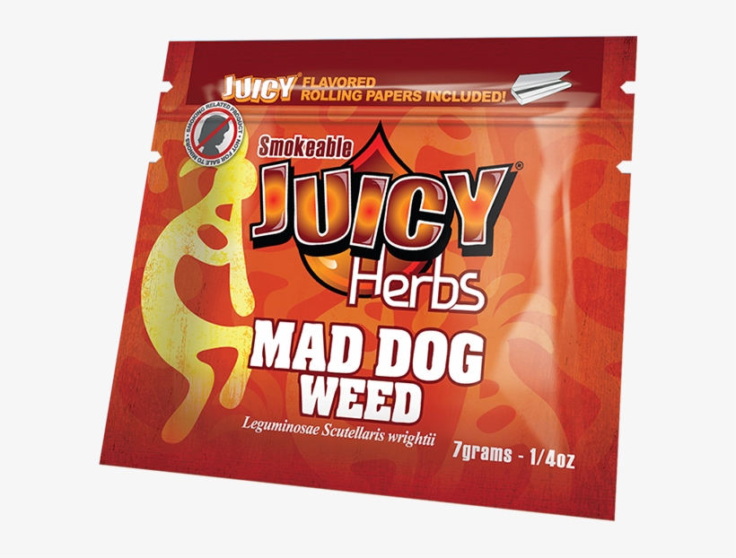 Mad Dog Weed Bag Large - Juicy Herbs, transparent png download