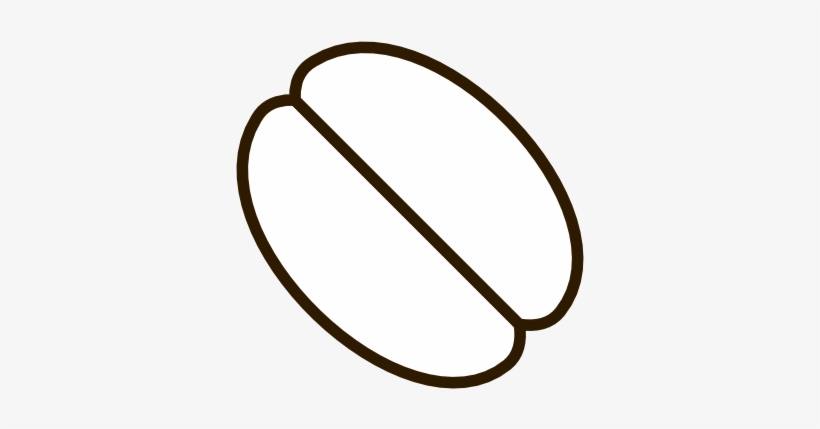 Coffee Bean Graphic Free Download Clip Art - Coffee Bean In Illustrator, transparent png download