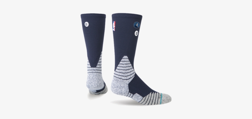 Minnesota Timberwolves Crew Socks - Sock, transparent png download
