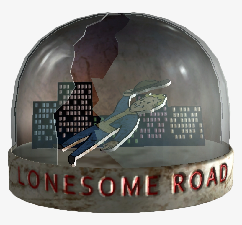 Snow Globe - Lonesome Road - Fallout Snowglobe Lonesome Road, transparent png download