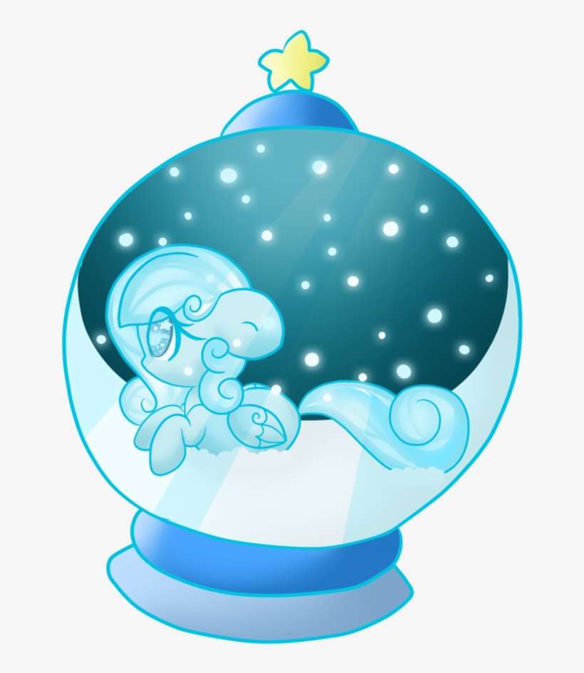 Snowglobe Drawing Pinterest Banner Royalty Free Stock - My Little Pony: Friendship Is Magic, transparent png download