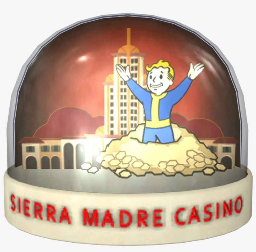 Snow Globe - Sierra Madre - Bolas De Nieve Fallout New Vegas Ps3, transparent png download