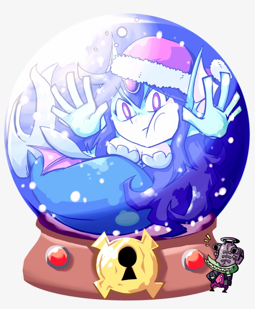 Half-genie Hero Cartoon Vertebrate Purple Fictional - Shantae Sexy Giga Mermaid, transparent png download