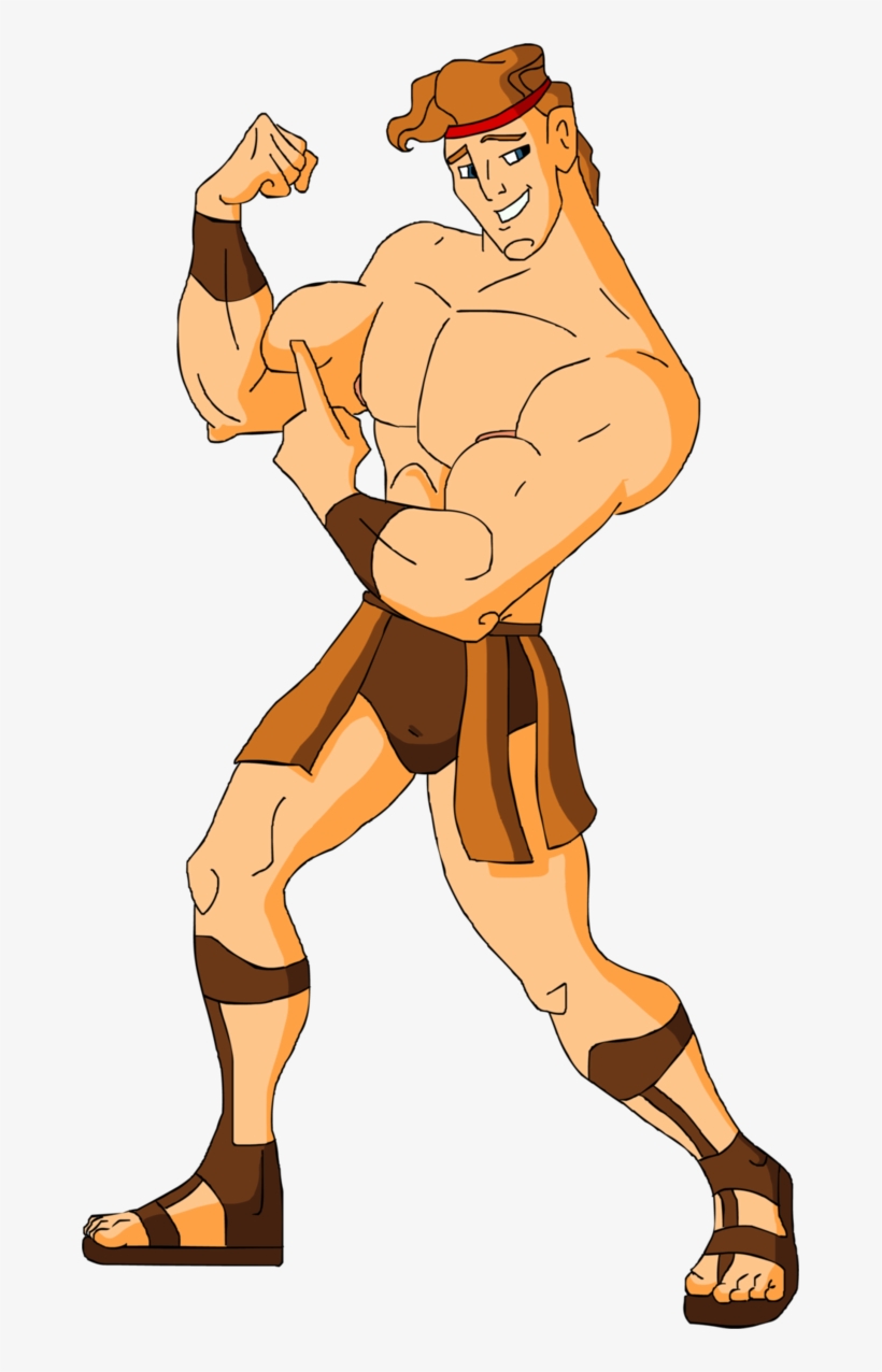 Shirtless Muscular Hercules By Hercules4disney Disney Hercules