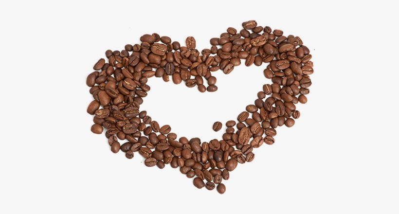 Coffee Bean Heart Png - Bean, transparent png download