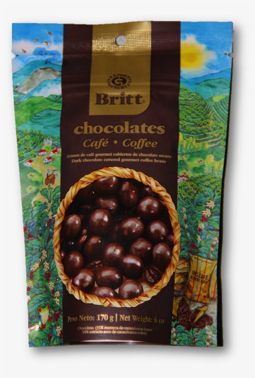 Dark Chocolate Covered Coffee Beans - Dark Chocolate Covered Coffee Beans Bag (6 Oz), transparent png download