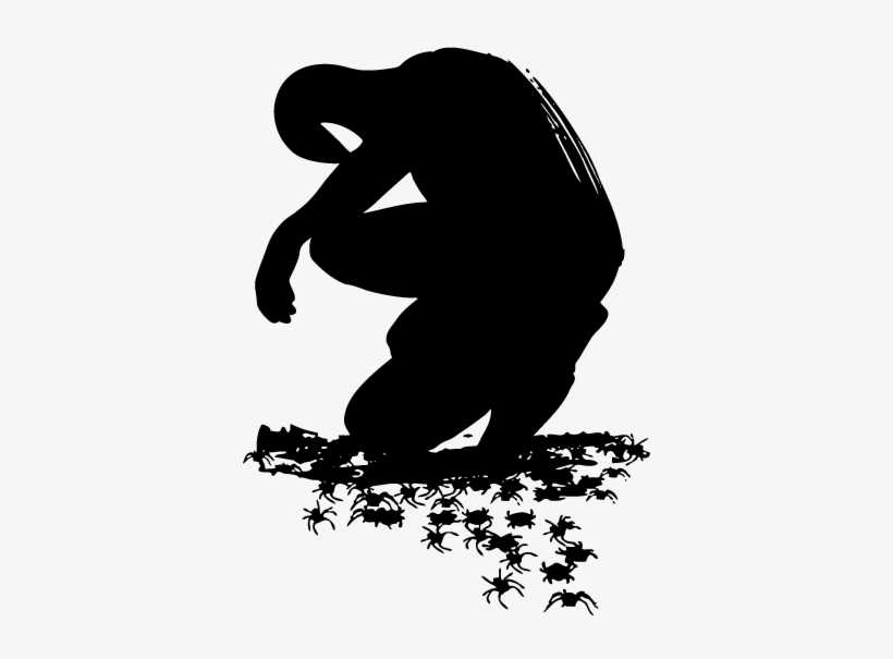 Resultado De Imagem Para Homem Aranha Para Silhouette - Batman Silhouette Poster, transparent png download