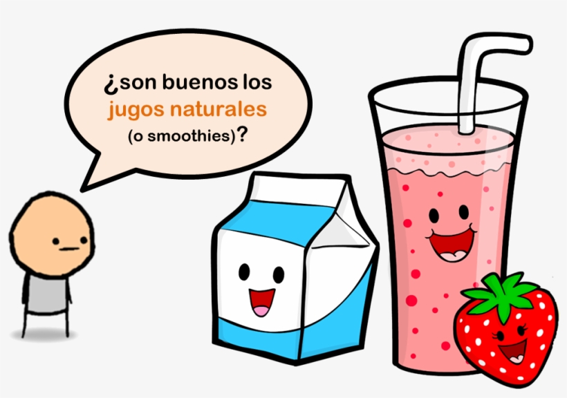 La Oms Recomienda 3 A 4 Porciones De Frutas Y/o Verduras - Smoothies Clipart, transparent png download