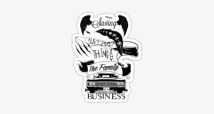 Image About Family In Supernatural By Whisper Of Dreams - Supernatural Saving People Hunting Things The Family, transparent png download