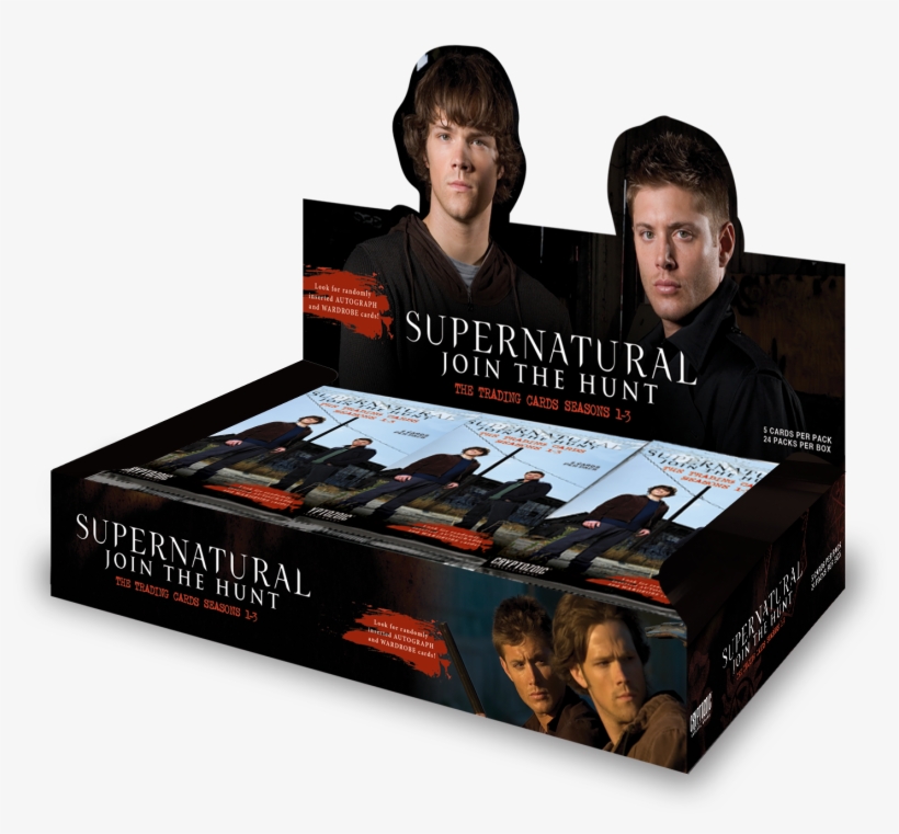 Supernatural Trading Cards Seasons - Supernatural Cards, transparent png download