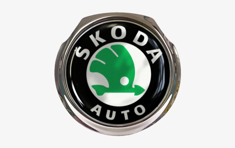 Skoda Auto Car Grille Badge With Fixings - Škoda Auto, transparent png download