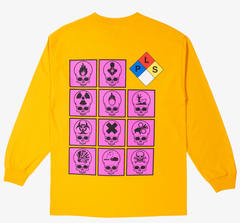 Biohazard Longsleeve - Long-sleeved T-shirt, transparent png download