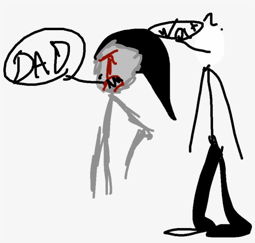 Slendina And Slenderman - Illustration, transparent png download