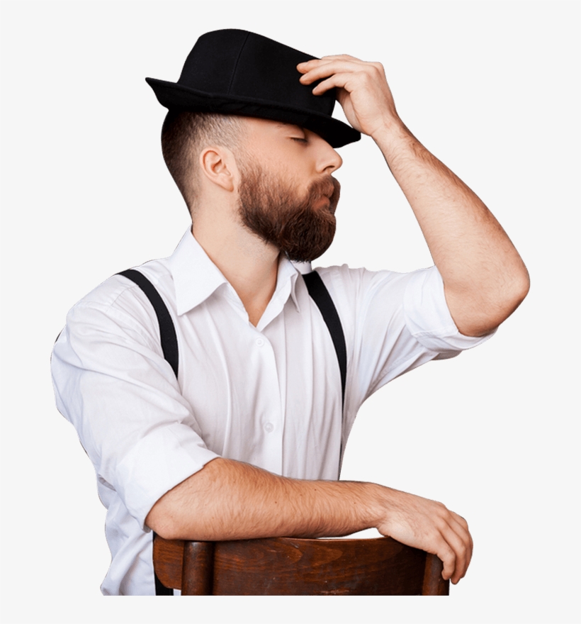 Presenting Man Arden Beard & Mustache Oil The Legend - Sitting, transparent png download