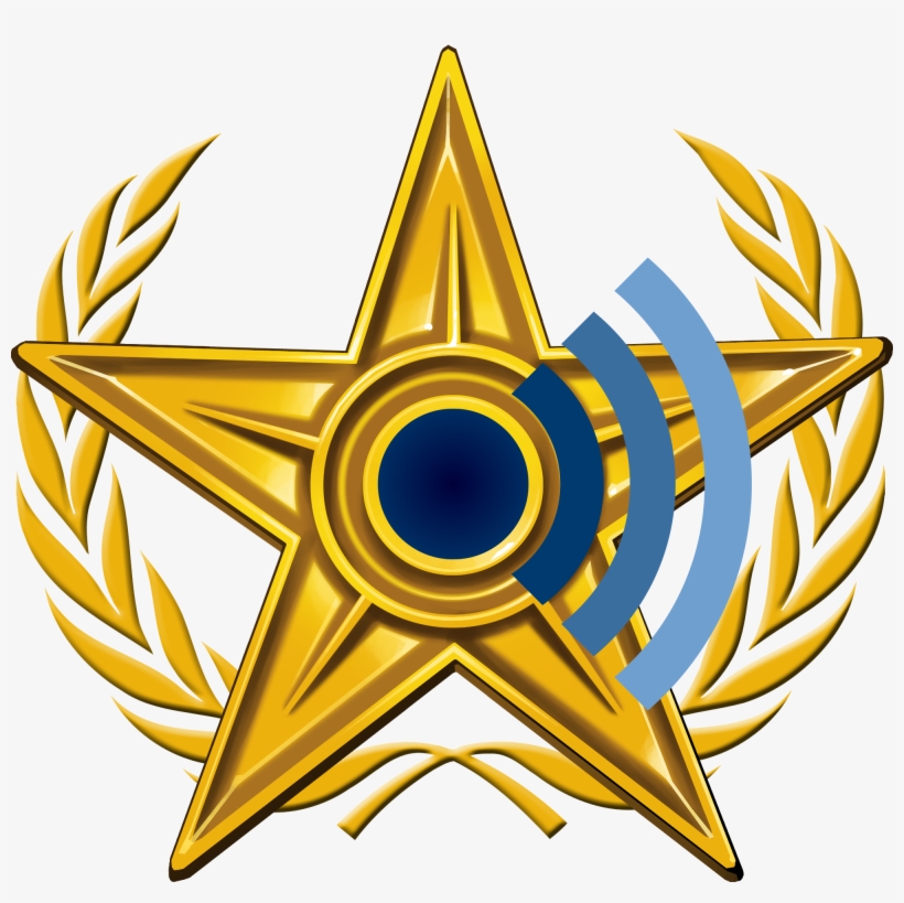 Special Gold Barnstar Quote - Gold Clipart Stars, transparent png download