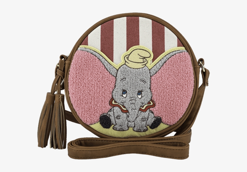 Dumbo Round Canvas Loungefly Crossbody Bag - Loungefly Dumbo Crossbody, transparent png download