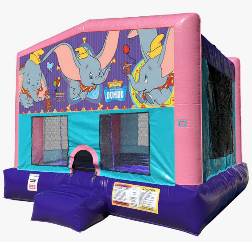 Dumbo Sparkly Pink Bounce House Rentals In Austin Texas - Lol Surprise Bounce House, transparent png download