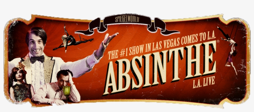 Absinthe, The Hit Las Vegas Show Featuring Raunchy - Absinthe Las Vegas Logo, transparent png download