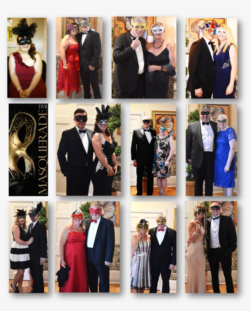 Fundraising Expectations Masquerade 1 - Collage, transparent png download
