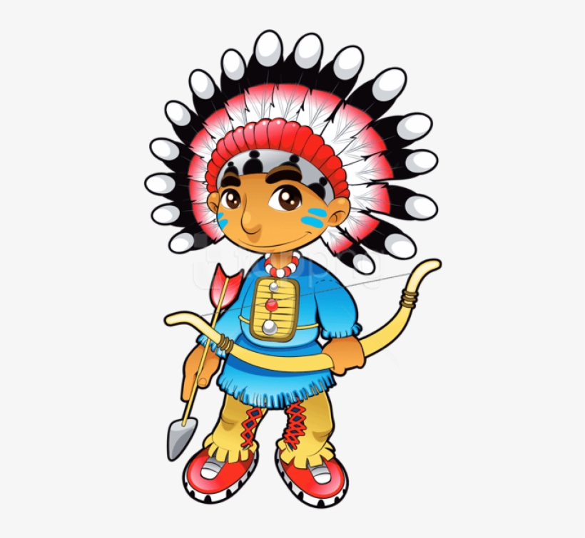Free Png Download Cute Native Boy Png Images Background - Dibujo Niños Indigenas Png, transparent png download