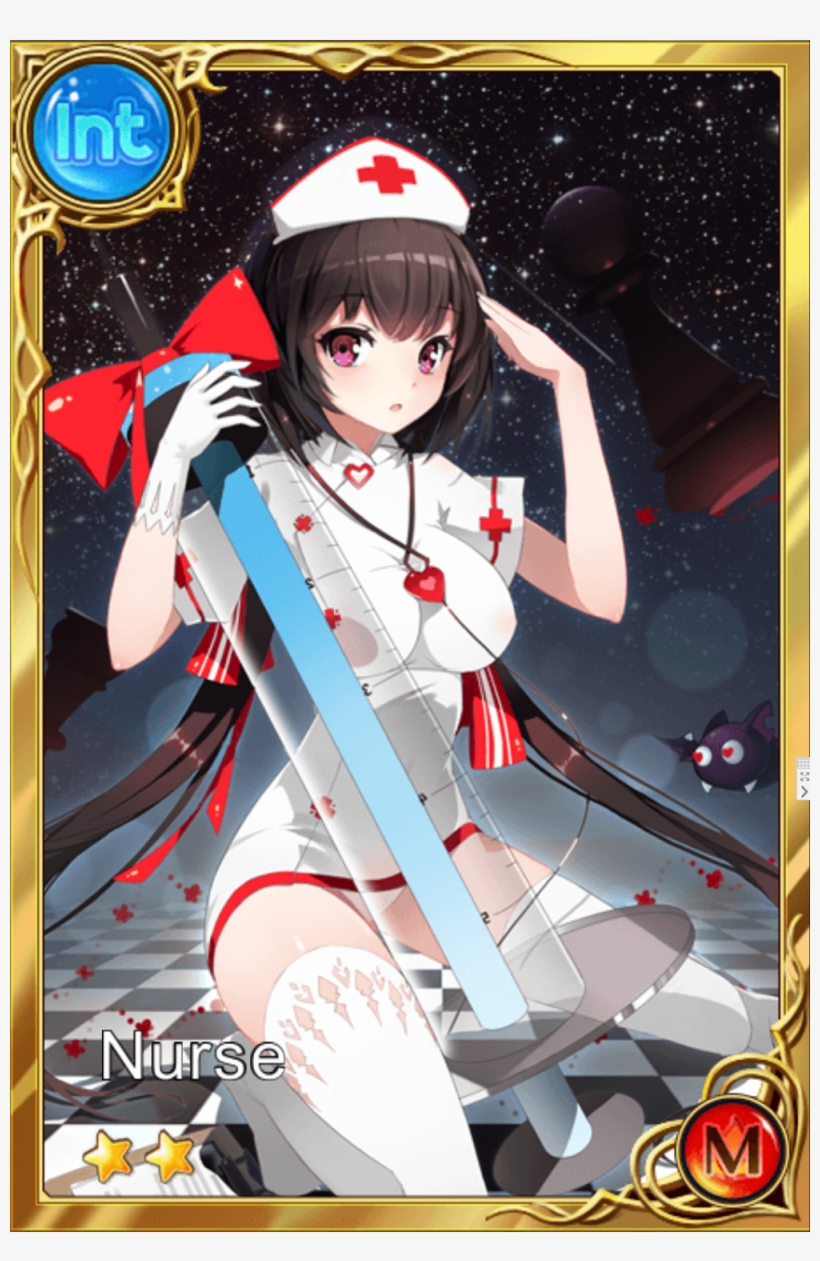 Fichier - Nurse-stats - Girls X Battle Zombia, transparent png download