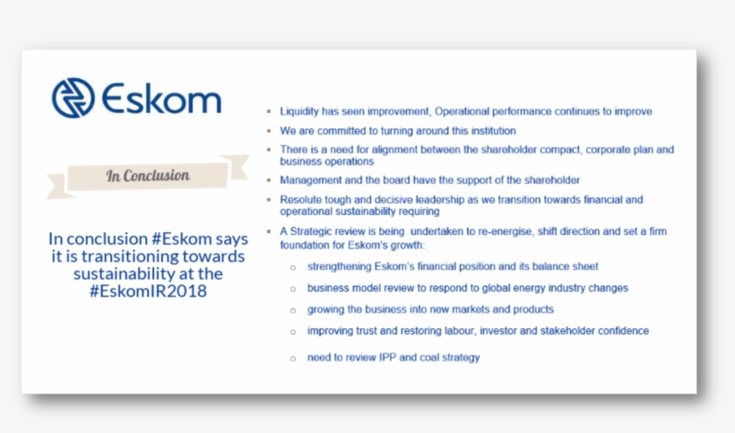 Eskom Hld Soc Ltdverified Account - Eskom, transparent png download