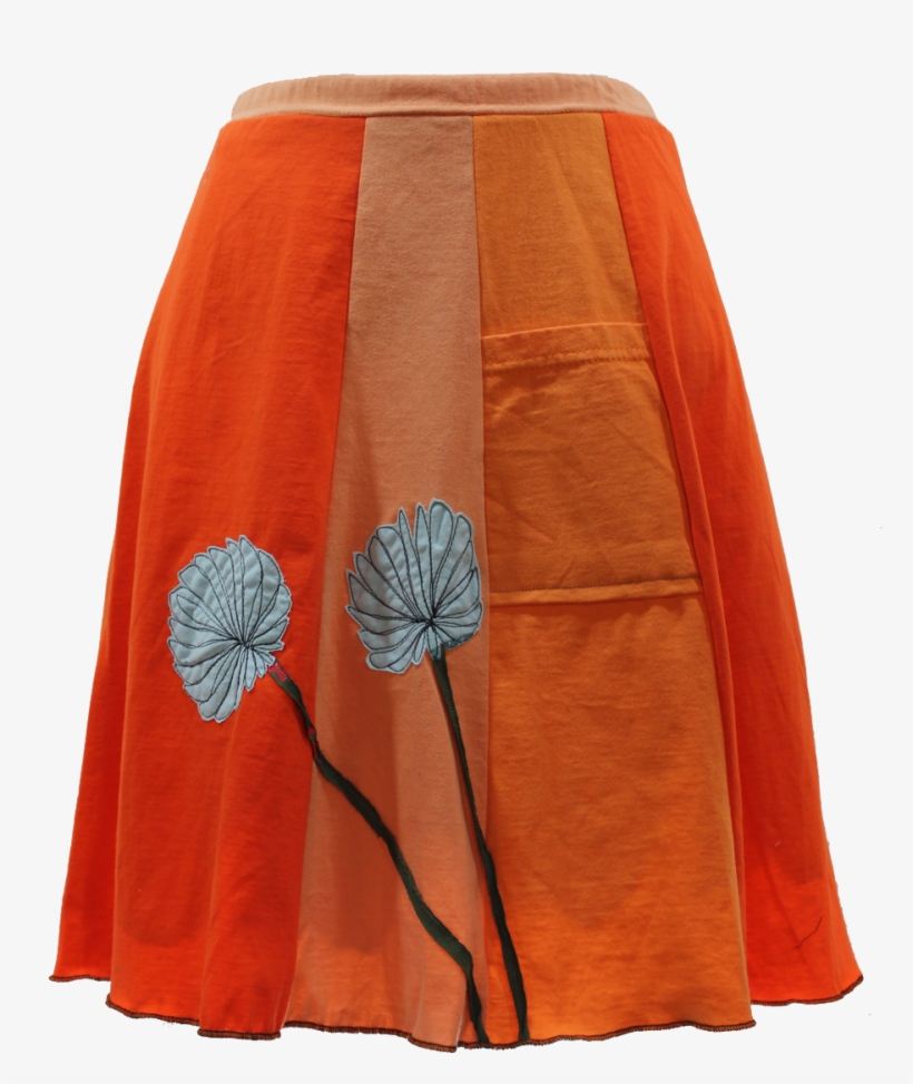Mum Applique Skirt - Miniskirt, transparent png download