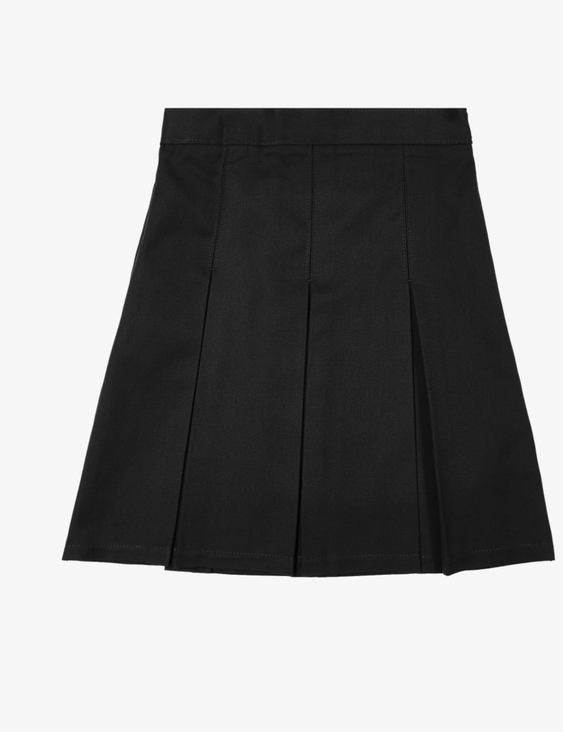 Black Girls' Traditional Skirt With Permanent Pleats - Miniskirt, transparent png download