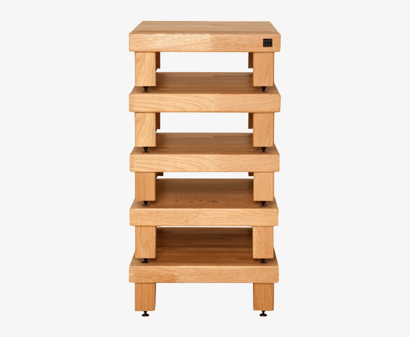 5 Tier Podium Xs In Cherry - Oak Hifi Racks Uk, transparent png download