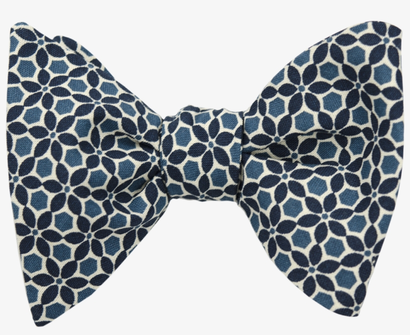 Blue Bell Flower Bow Tie - Motif, transparent png download