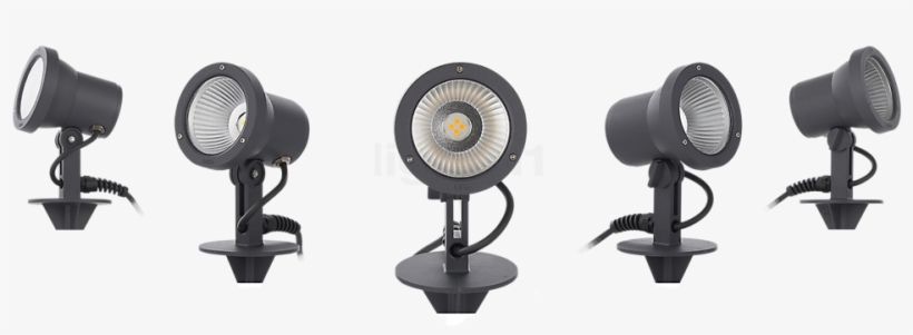Led Spotlight With Ground Spike - Subwoofer, transparent png download