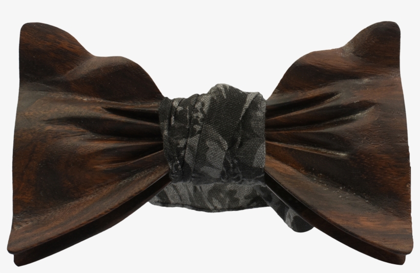 Henry Shedua Wooden Bowtie - Paisley, transparent png download