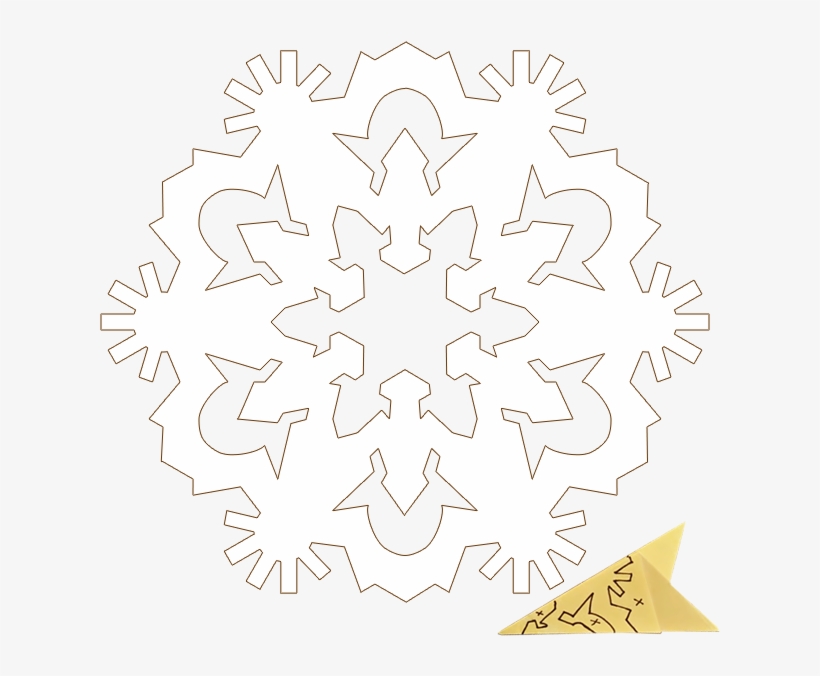Click Here To Download Snowflake With Clear Background - Illustration, transparent png download
