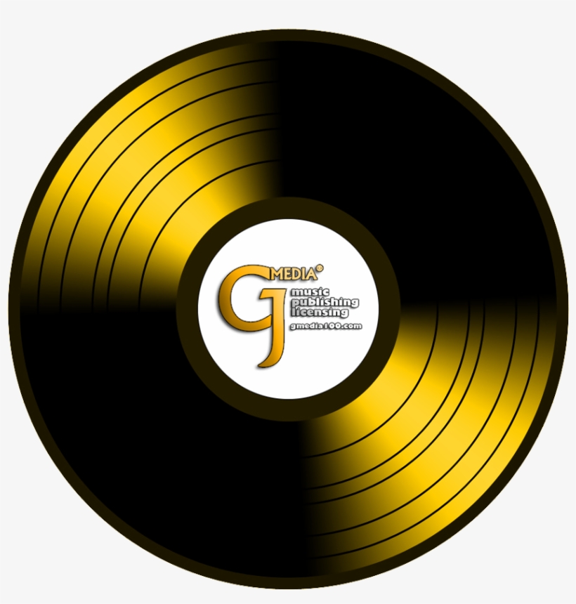 Cropped Vinyl Record - Circle, transparent png download