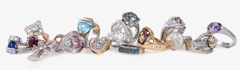 Diamond & Gemstone Jewelry - Engagement Ring, transparent png download