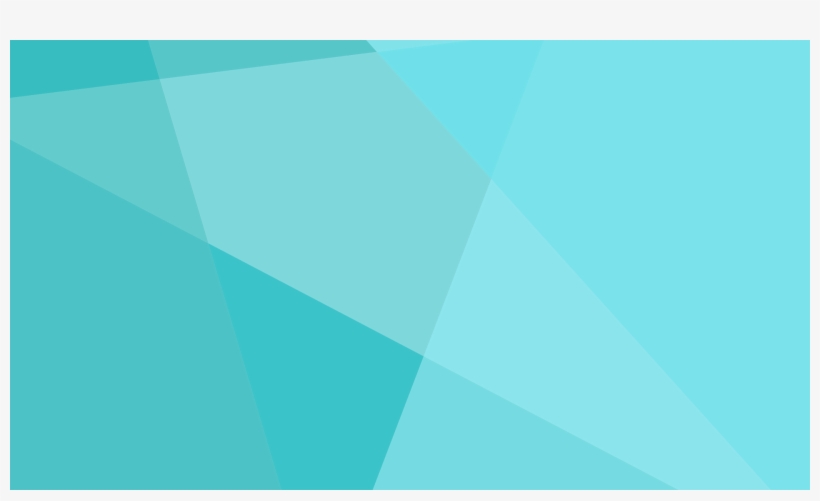 Blue Geometric - Triangle, transparent png download