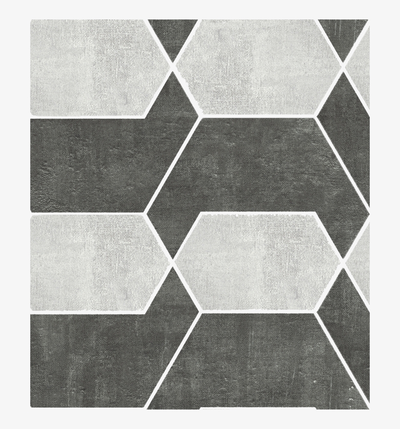 D3d Default Made39 Brush Mosaico Esagoni Smoke Ice - Monochrome, transparent png download