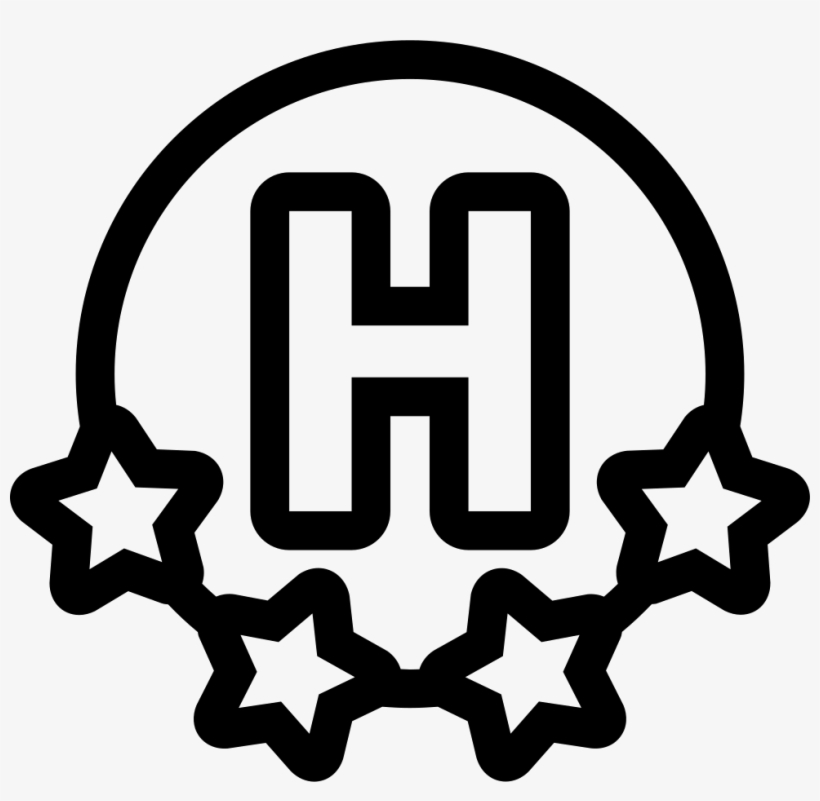 Five Stars Hotel Signal Comments - 4 Star Hotel Icon, transparent png download