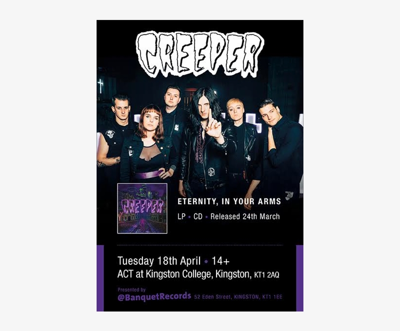 Creeper - Creeper Band, transparent png download