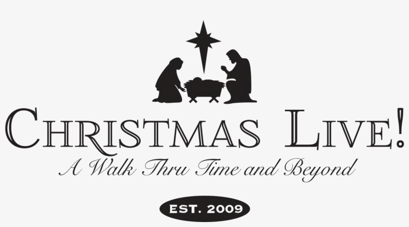 Celebrate The Season At Christmas Live This Free Guided - Silhouette, transparent png download