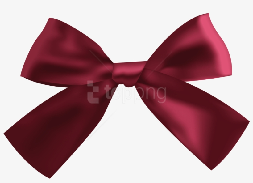 Best Dark Red Ribbon Png - Dark Red Ribbon Png, transparent png download